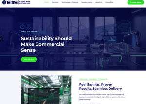 Energent Motor Systems New Website Design