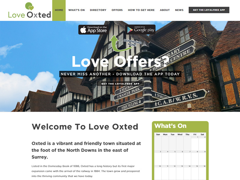 Love Oxted Footprint Love Oxted Footprint