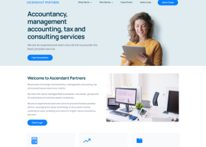 Ascendent Partners New Website Design
